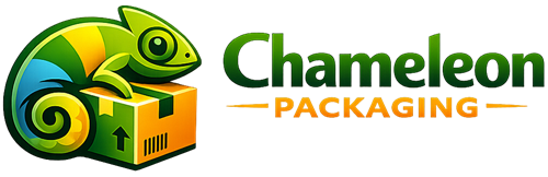 chameleon packaging logo